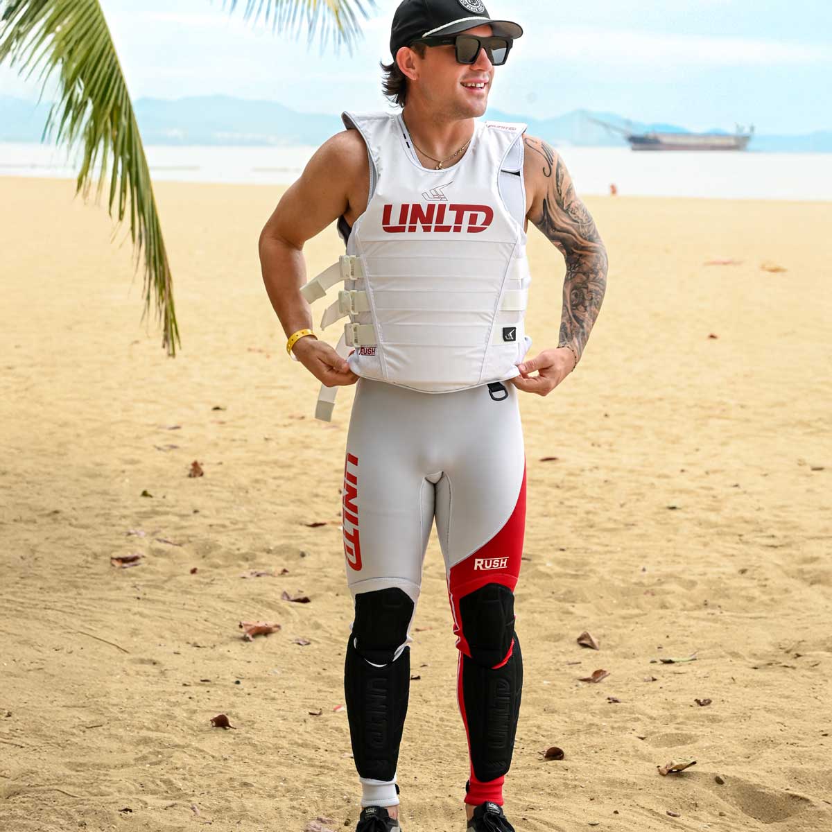 RUSH WETSUITS JOHN White