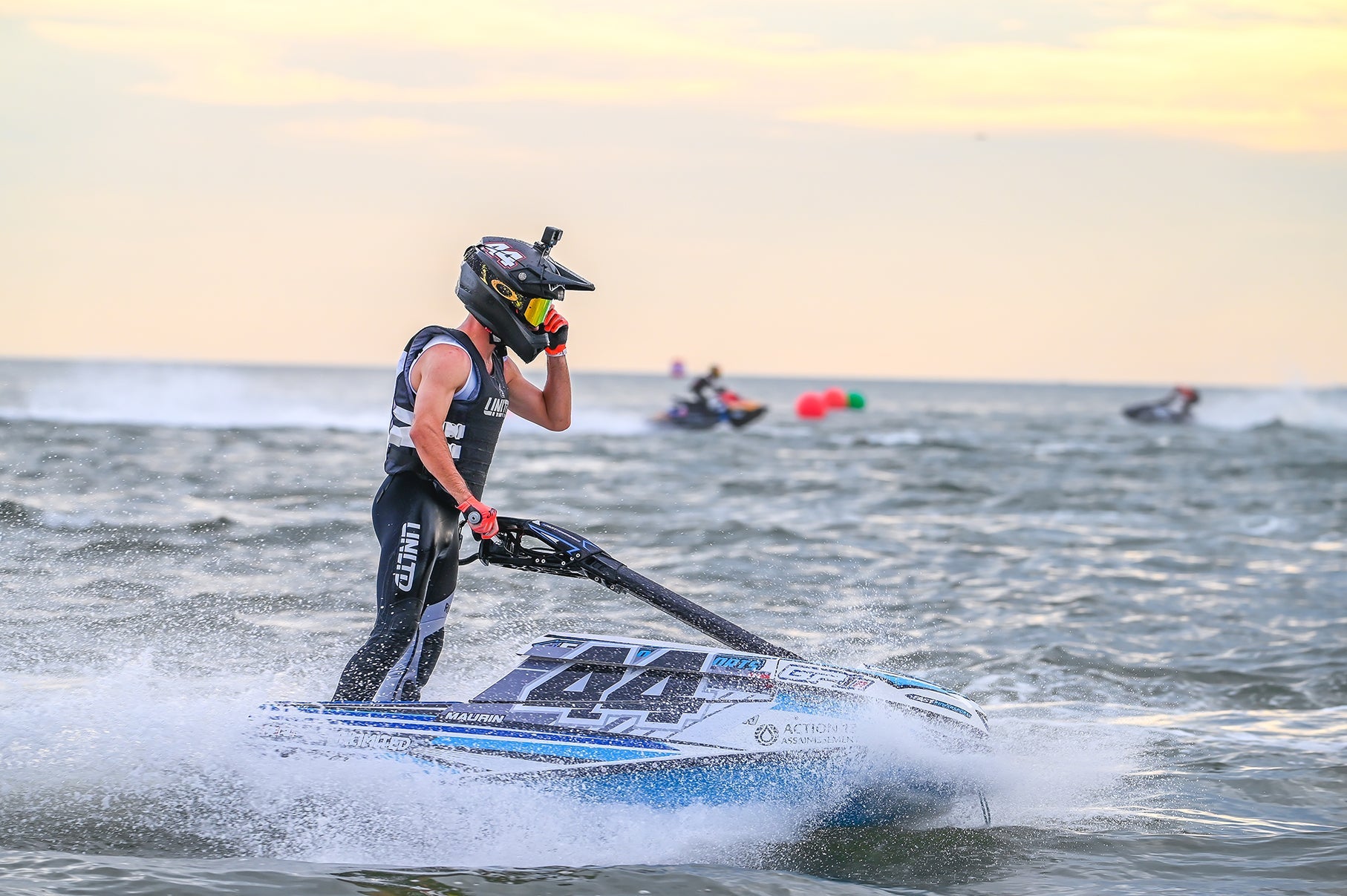 RUSH WETSUITS JOHN Black