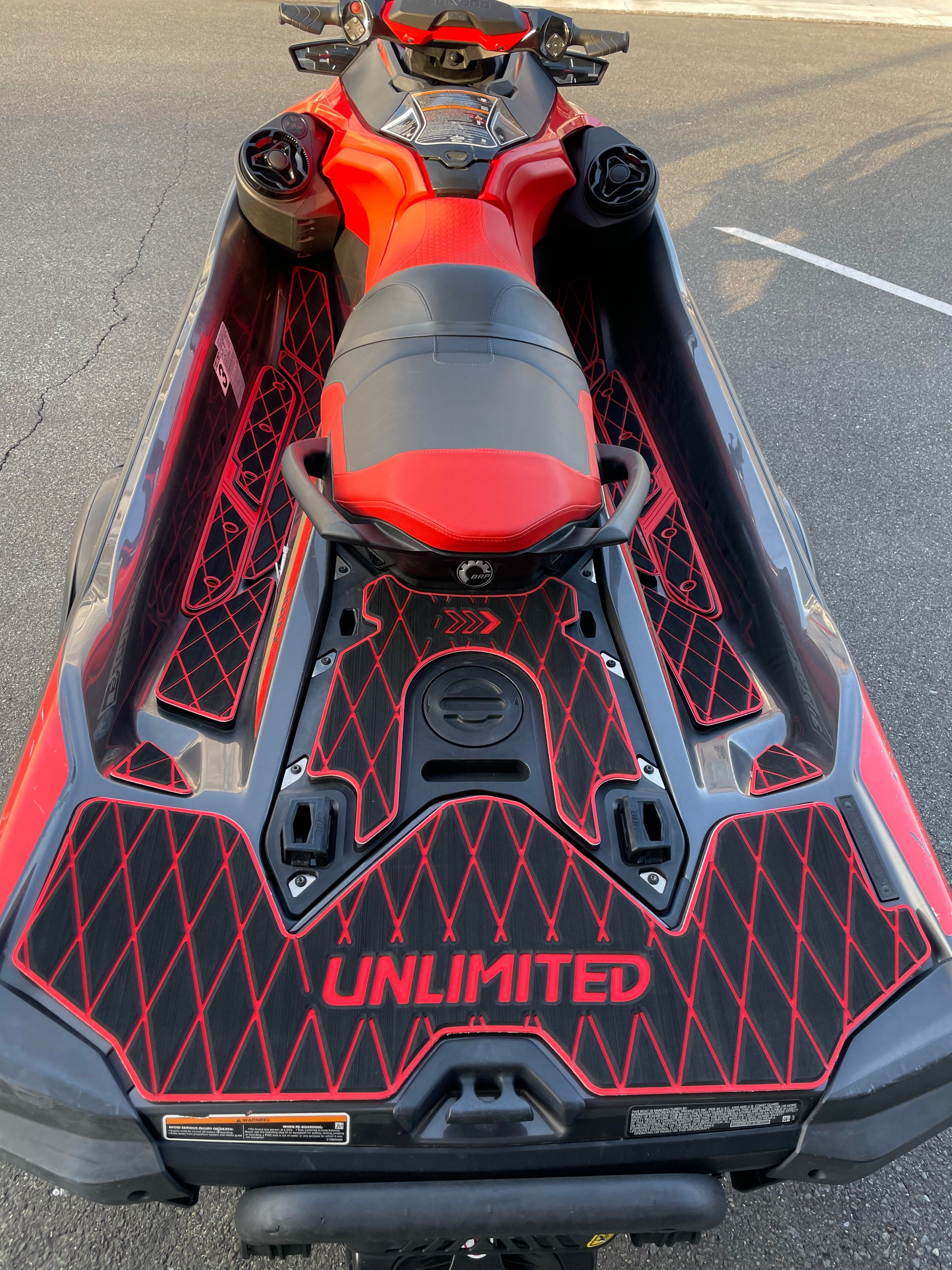 Traction Mat for RXT 230, GTX, GTX Ltd & Wake Pro 230 ('19~) (Diamond)(Made to Order is Available)