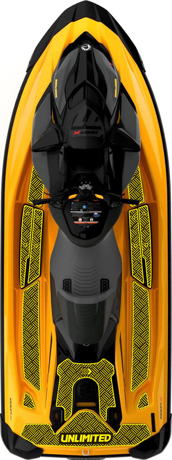 Traction Mat for RXP-X 300 ('21~) (Checker) (Made to Order is Available)