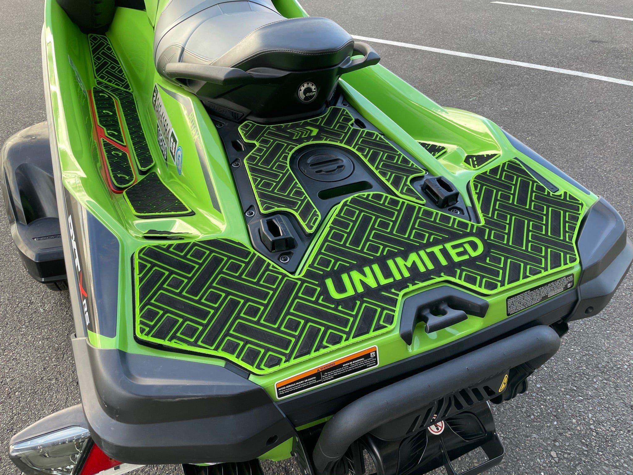 Traction Mat for RXT 230, GTX, GTX Ltd & Wake Pro 230 ('19~) (Rectangle) (Made to Order is Available)