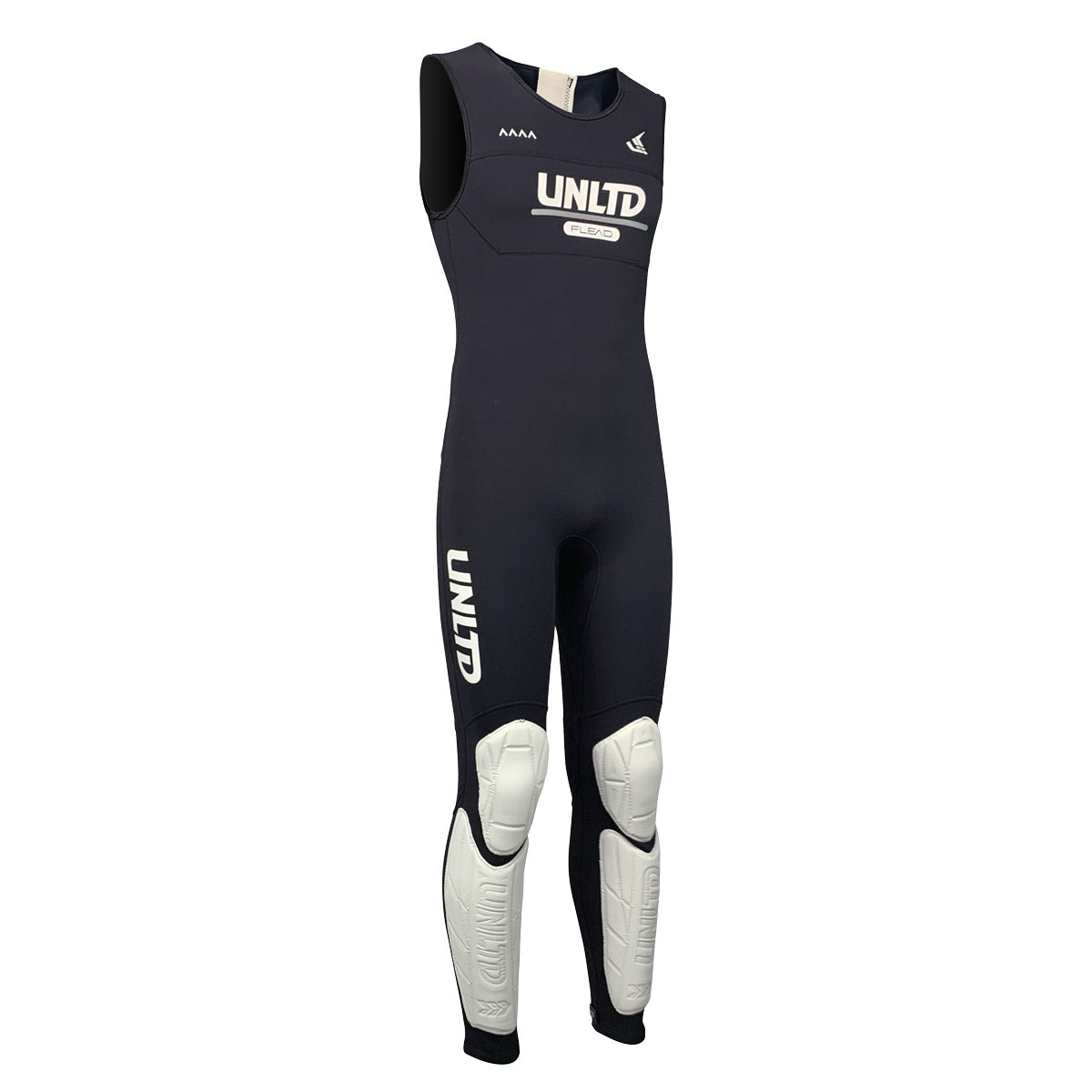 Unlimited PWC FLEAD wetsuit John, full-length neoprene wetsuit with zipper, designed for watercraft and water sport activities.