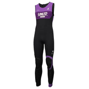 Unlimited PWC FLEAD wetsuit John, full-body neoprene wetsuit with adjustable straps and zipper for jetski.