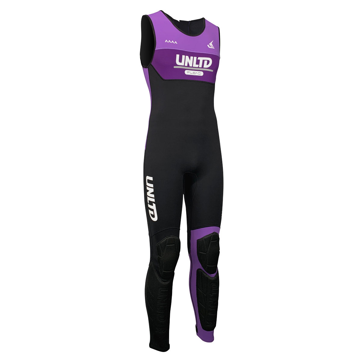 Unlimited PWC FLEAD wetsuit John, full-body neoprene wetsuit with adjustable straps and reinforced knees for jetski.