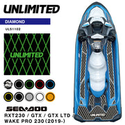 Traction Mat for RXT 230, GTX, GTX Ltd & Wake Pro 230 ('19~) (Diamond)(Made to Order is Available)