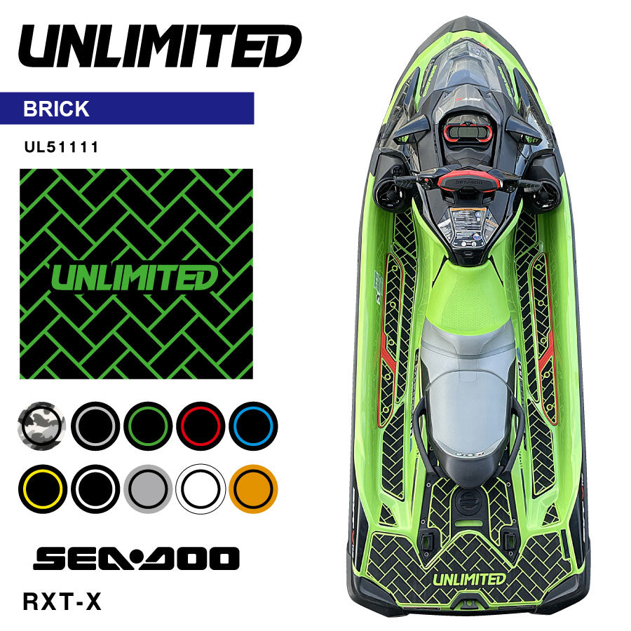 Traction Mat for RXT-X ('19~) (Bricks) (Made to Order is Available)