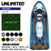 Traction Mat for RXT 230, GTX, GTX Ltd & Wake Pro 230 ('19~) (Checker)(Made to Order is Available)