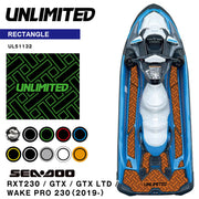 Traction Mat for RXT 230, GTX, GTX Ltd & Wake Pro 230 ('19~) (Rectangle) (Made to Order is Available)
