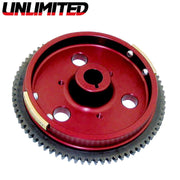 Lightweight Duralumin Flywheel for Kawasaki 750/800