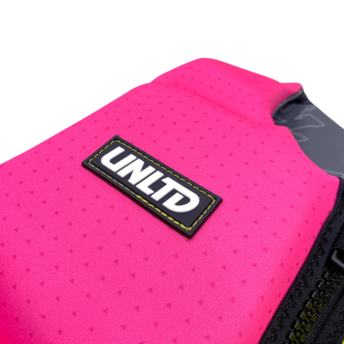 UNLIMITED PWC FLEAD NEO VEST for water sports, featuring adjustable straps and buoyancy panels for safety and comfort
