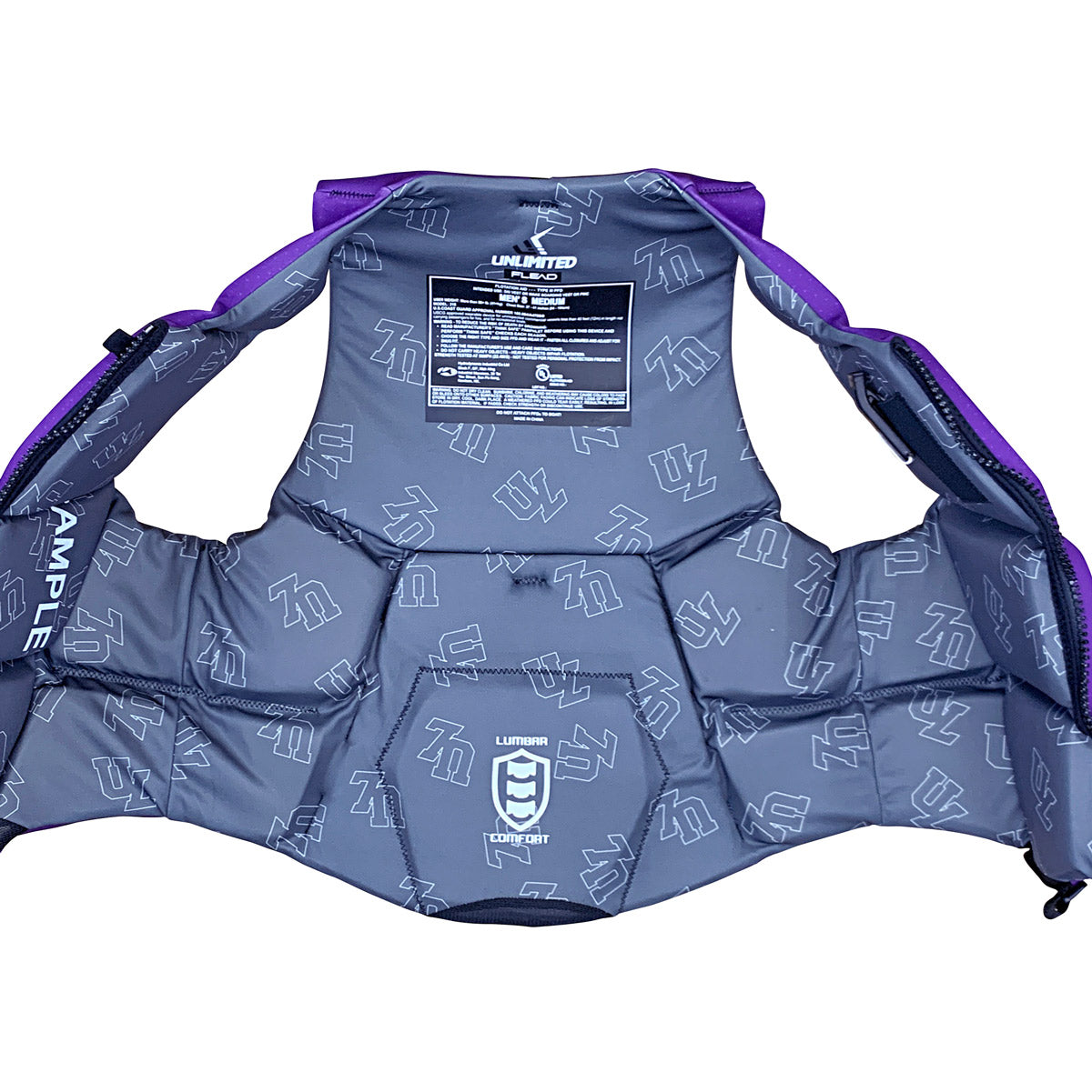 UNLIMITED PWC FLEAD NEO VEST, a lightweight personal flotation device with adjustable straps and bright safety colors for jetski