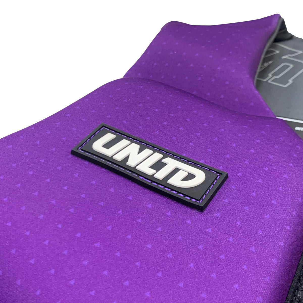UNLIMITED PWC FLEAD NEO VEST, a lightweight, high-performance personal watercraft life vest with adjustable straps and bright color.