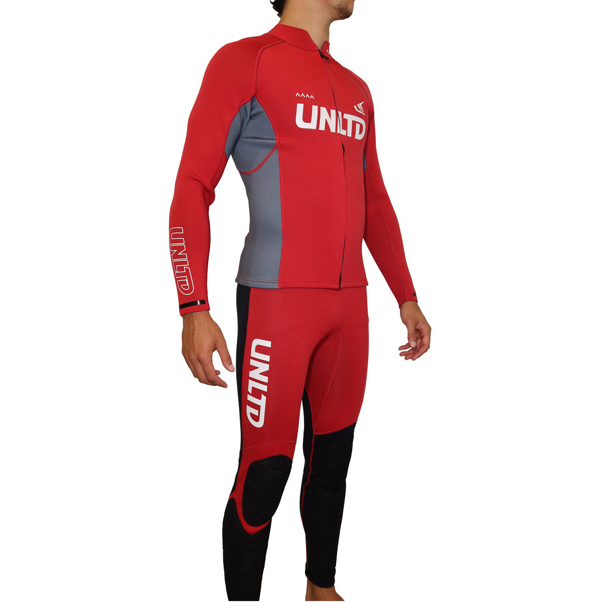 Unlimited PWC Flead Wet Jacket, waterproof wetsuit jacket with adjustable collar and sealed seams for water protection.