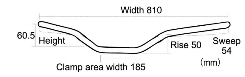 Racing Tapered Handle Bar (Fat Bar)