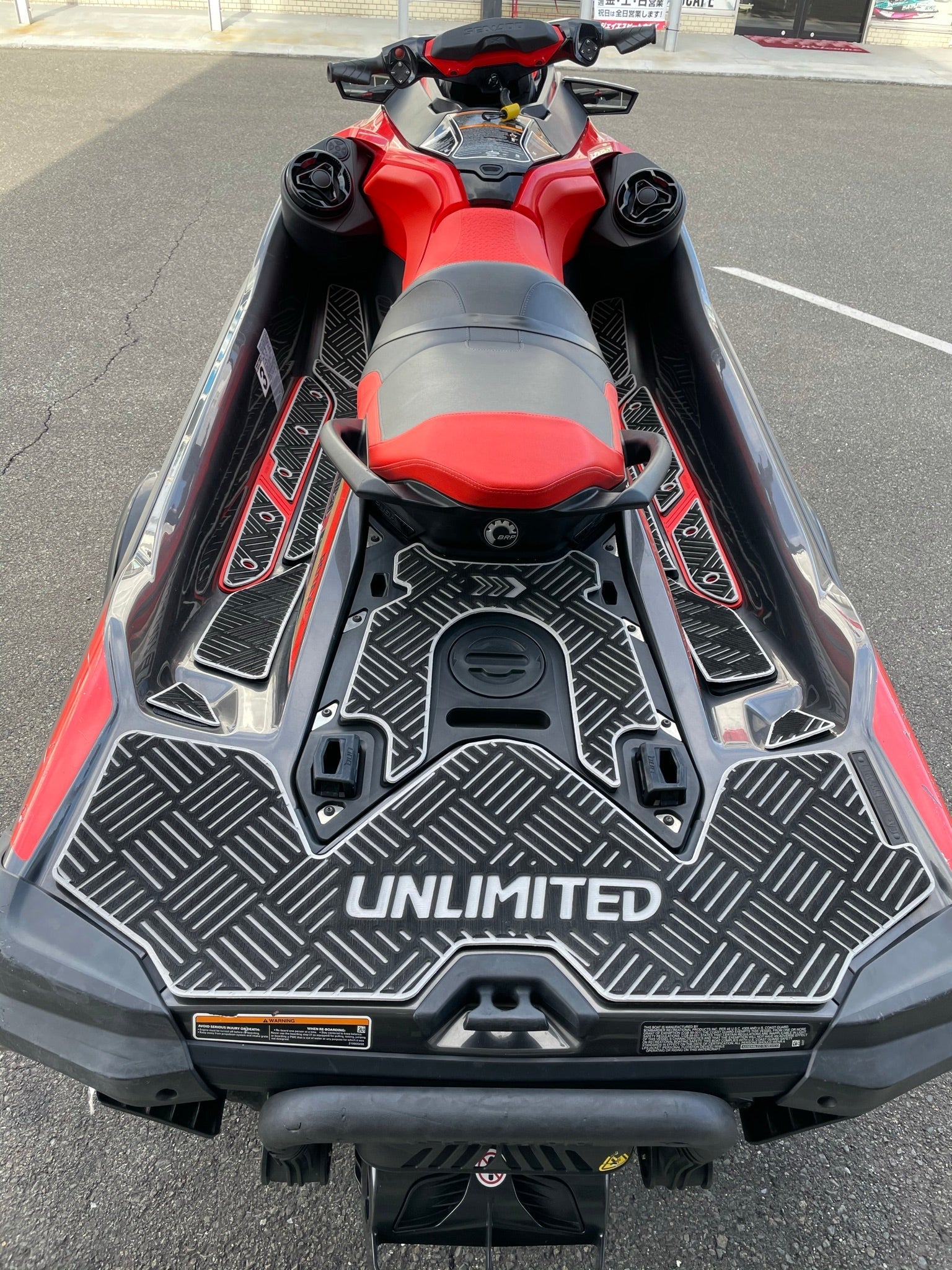 Traction Mat for RXT 230, GTX, GTX Ltd & Wake Pro 230 ('19~) (Checker)(Made to Order is Available)