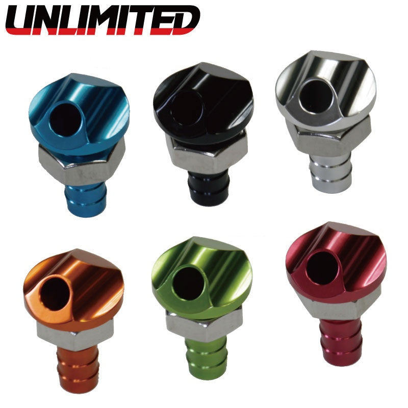 Aluminum Bypass Nozzle 3/8 45 degrees