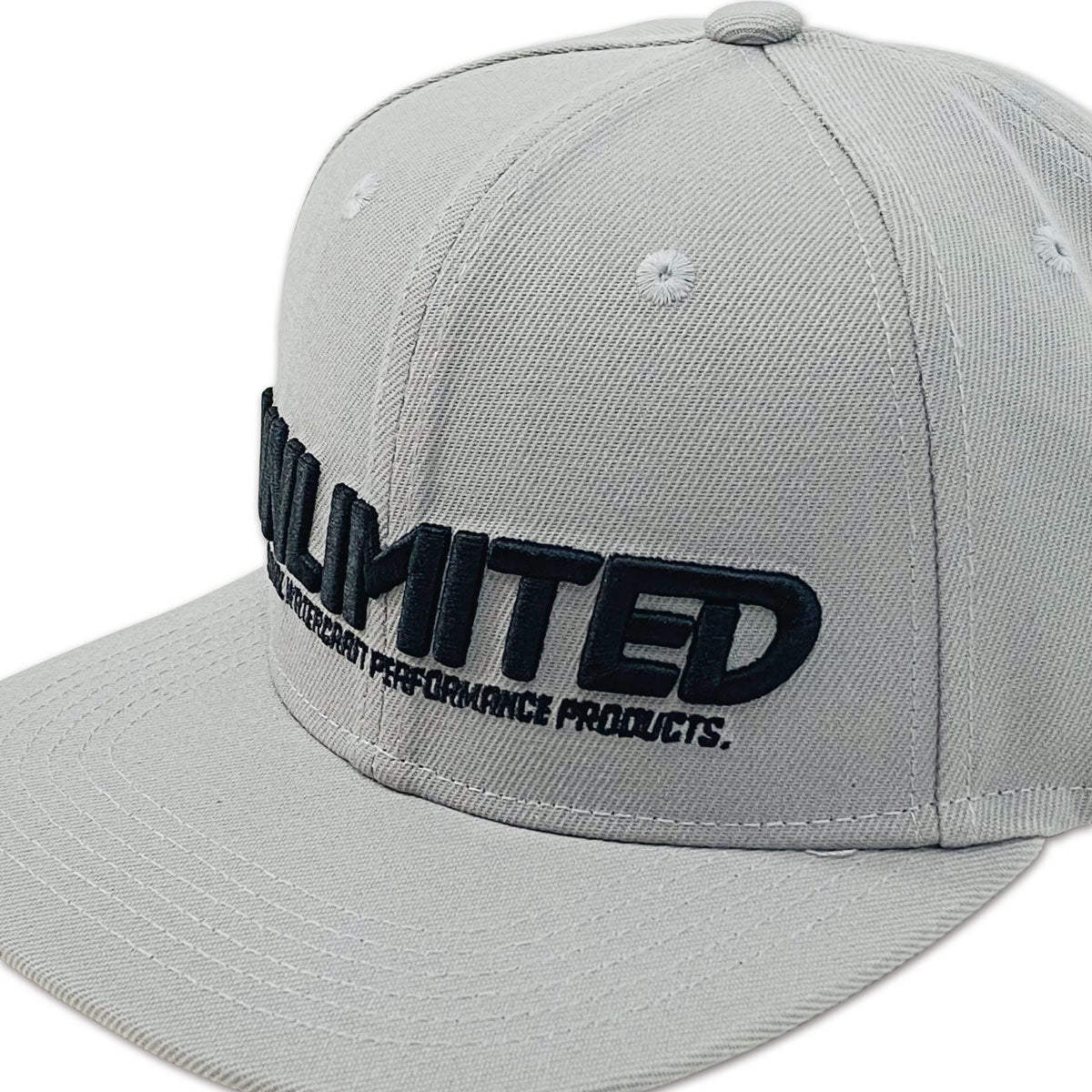 UNLIMITED Snapback Hat Gray
