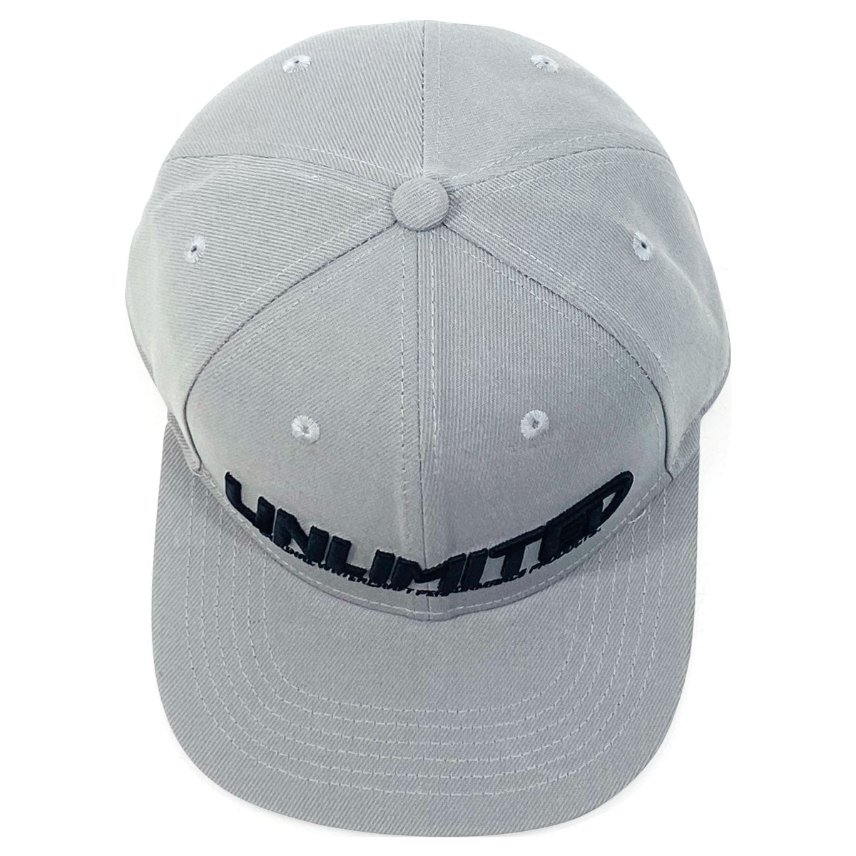 UNLIMITED Snapback Hat Gray