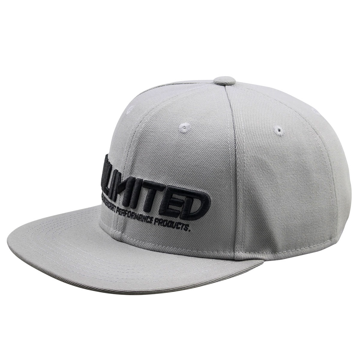 UNLIMITED Snapback Hat Gray