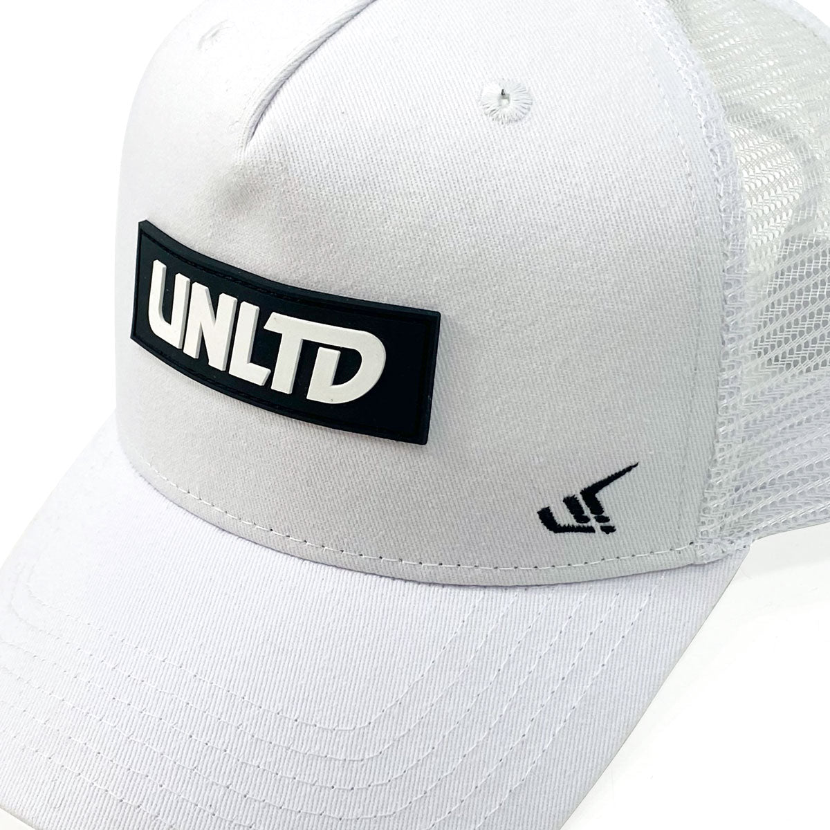 UNLTD Snapback Hat White
