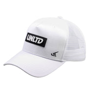 UNLTD Snapback Hat White