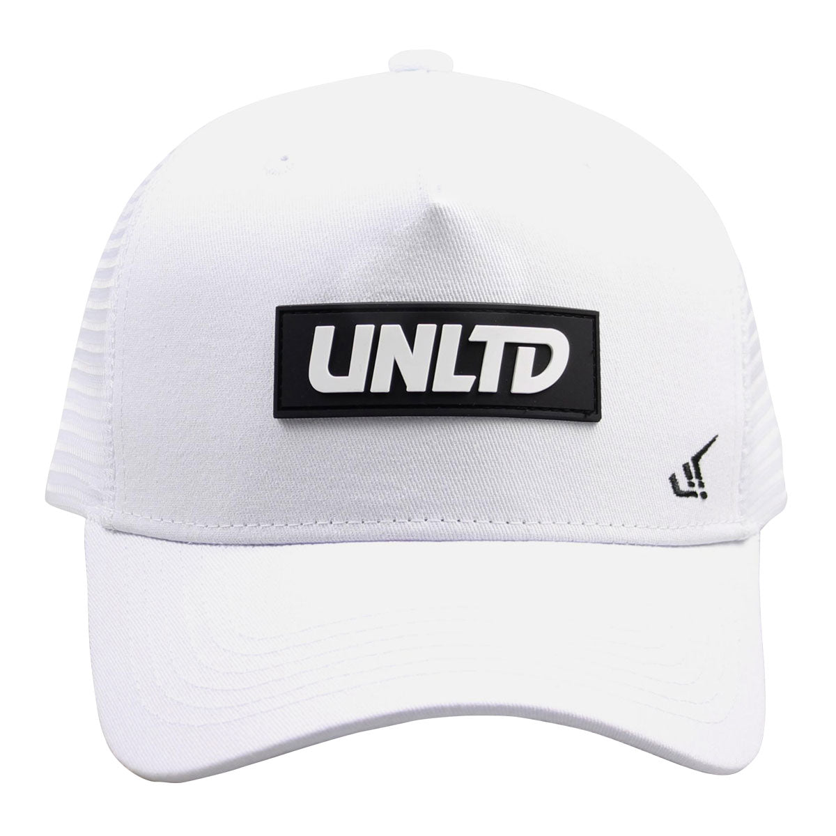 UNLTD Snapback Hat White