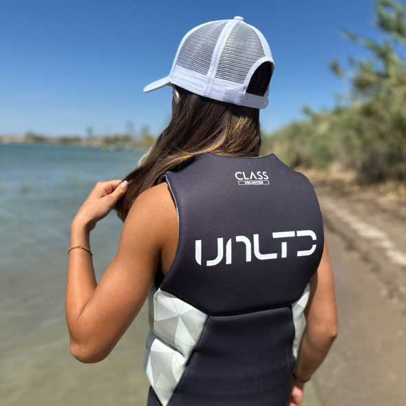 UNLTD Snapback Hat White