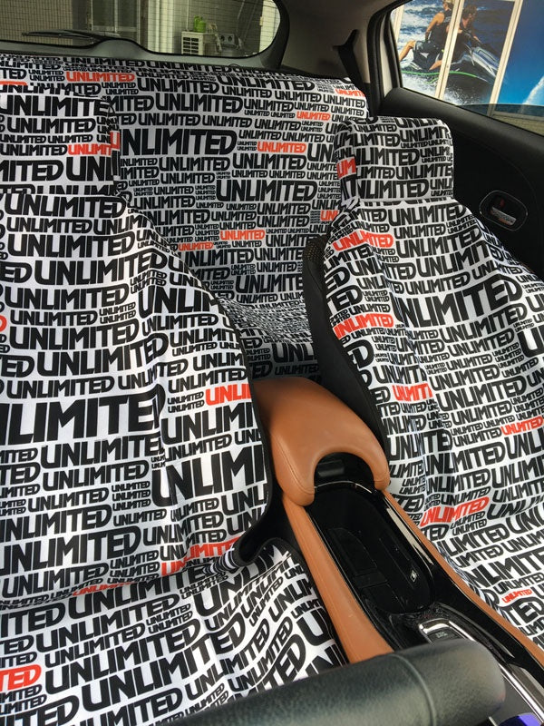 Waterproof Car Seat Cover LOGO