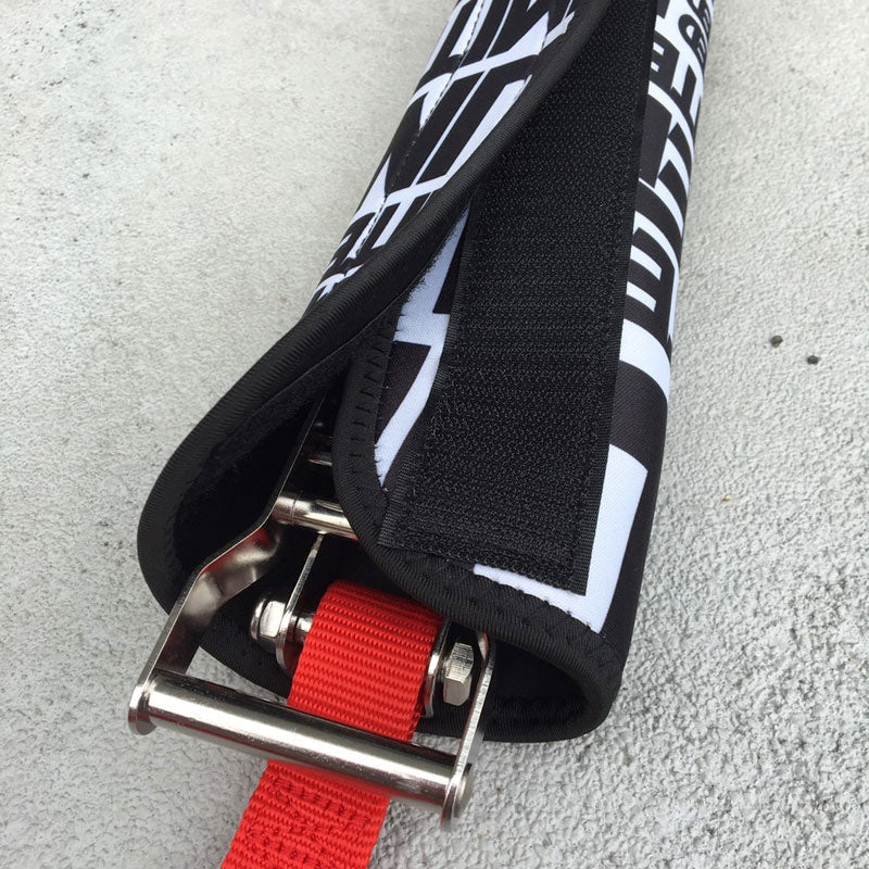 Tie-down Pad for Tie-Down Straps LOGO