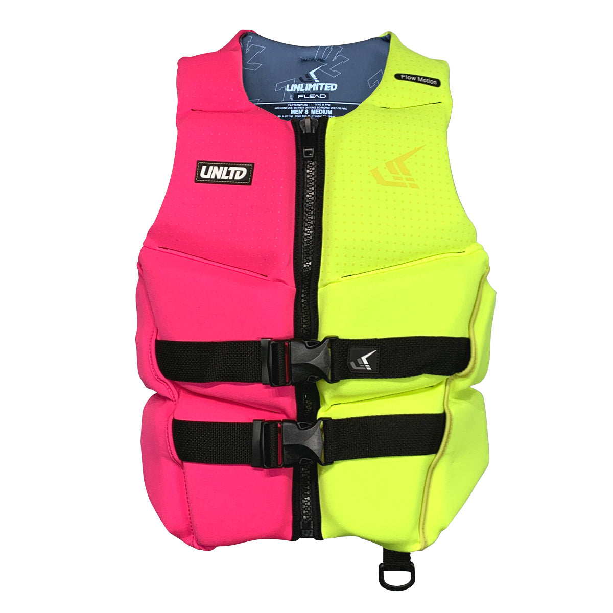 UNLIMITED PWC FLEAD NEO VEST for water sports and jetski, featuring a sleek design and adjustable straps for a secure fit.