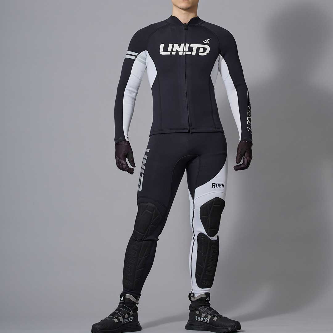 RUSH WETSUITS JOHN Black