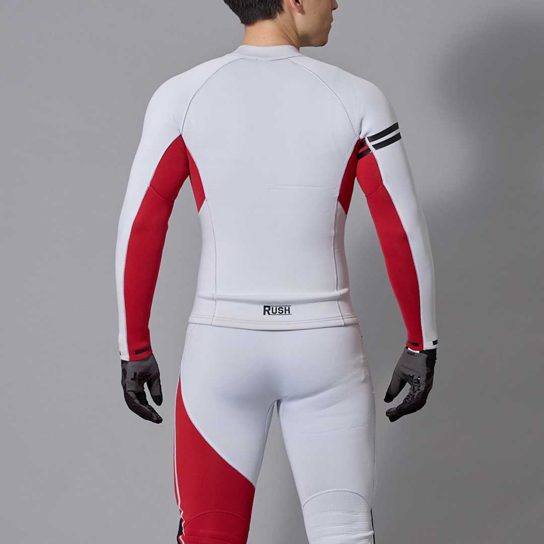 RUSH WET JACKET White