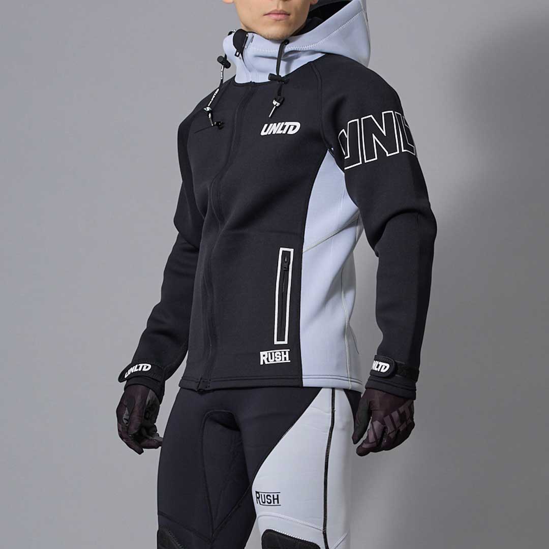 RUSH TOUR COAT Ash White