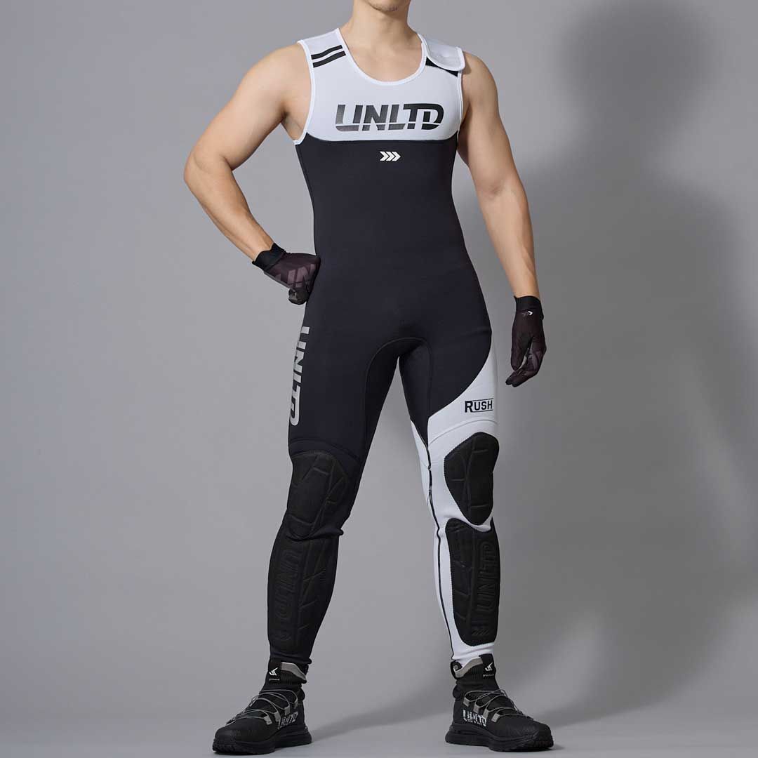 RUSH WETSUITS JOHN Black